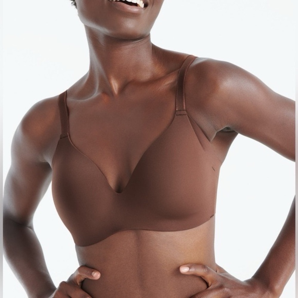 KNIX WingWoman Contour Bra in Chocolate Brown size 5